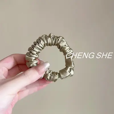 Hair-Friendly Small Black Hair Ties for Everyday Use - 8