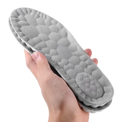 Cloud Feel Cushioned Insoles, Comfortable Massage Sports Highly Elastic Shock-Absorbing Anti-Bacterial Anti-Odor Sweat-Absorbing Breathable Deodorizing Long-Lasting Fragrance