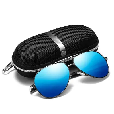 Men's Polarized Toad-Style Sunglasses with Spring Hinges, Model 8725 - 4