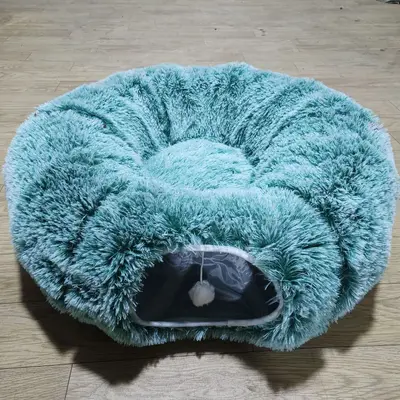 Katlanabilir kış kedi tüneli ve sıcak kedi yuvası, dört mevsim kullanım - 8