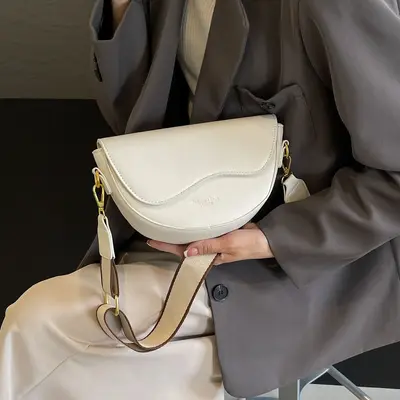 Retro Damen-Sattelbeutel, Schultertasche und Umhängetasche - 3