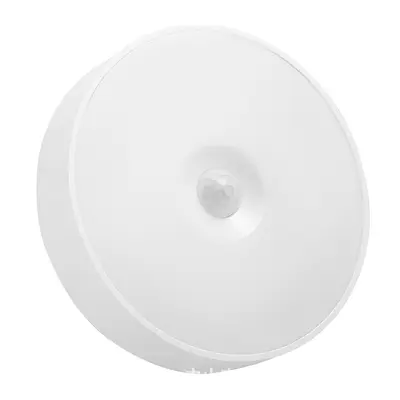 Runde wiederaufladbare LED-Nachtleuchte, Bewegungsmelder, USB dimmbar, magnetisch