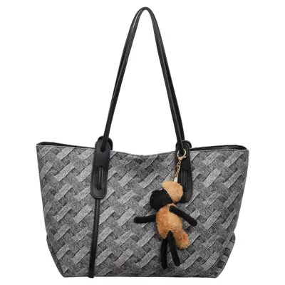 Women's Color-Block Single Shoulder Bag, Large Capacity, 2026 Style - 8