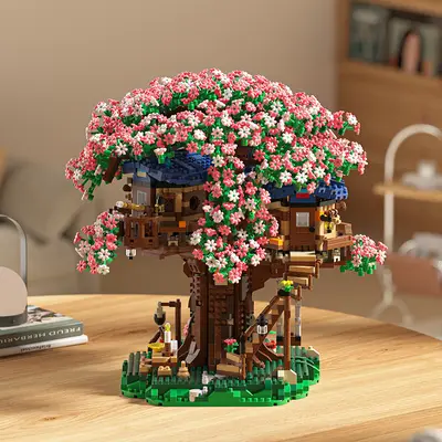 JIHUI YIGAO M3078 Kirschbaum-Bausteinset - 8
