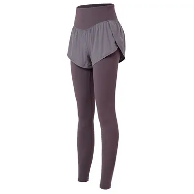 Damen-Yoga-Set, Kurzarm, zweiteilig - 6