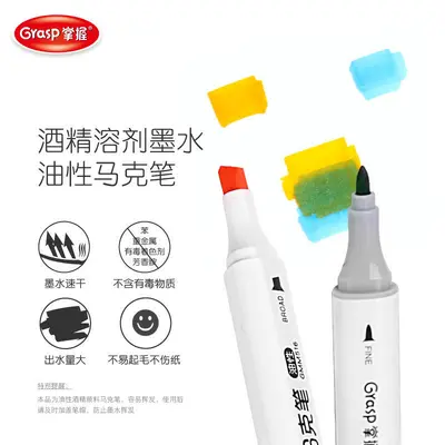 Zhangwo 509 çift başlı marker seti, anime renkleri - 6