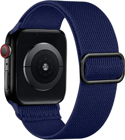 Apple Watch SE765 Uyumlu Örgülü Elastik Kayış, iWatch8 - 8