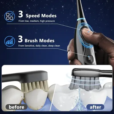 Portable Electric Water Flosser, Oral Irrigator Teeth Cleaner - 5