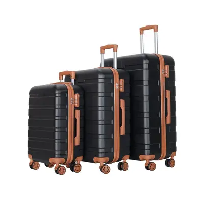 Stilvoller 20-Zoll-Kabinenkoffer, großkapazitiv, Rollkoffer mit 3 Fächern, stoßfest, verschlossene Box für internationalen Versand - 12