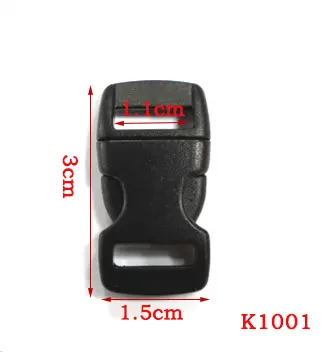 POM Plastic Insert Buckle, Adjustable Bag Lock Buckle - 7