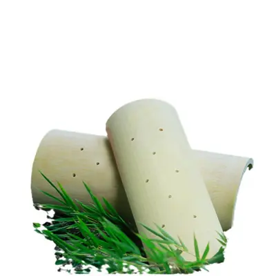 Bambu servikal yastık, U şeklinde, nefes alabilen