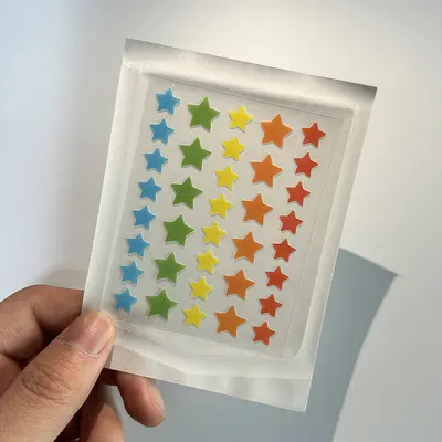 Five-Color Star Hydrocolloid Acne Patch Invisible - 7