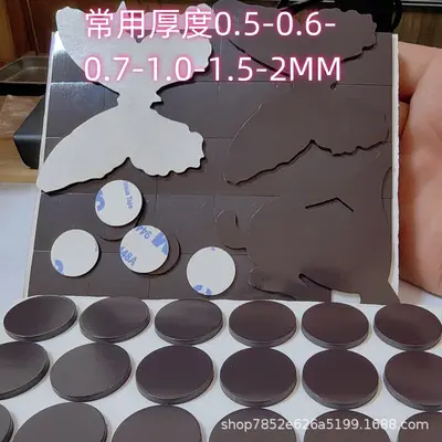 Rubber Soft Magnets, Round and Square, Fridge Magnets