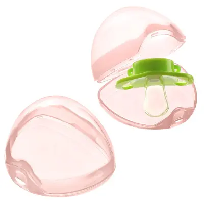 Lebensmittelqualität Schnuller-Tasche Baby-Beruhigungsmittel Silikon staubdicht Aufbewahrungstasche tragbare Baby-Schnuller-Tasche Schnuller-Aufbewahrungsbox