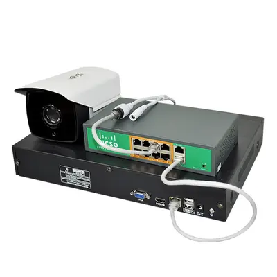 3MP pistolentyp kamerası POE, gece görüş, Hikvision uyumlu