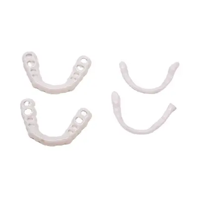 Snap On Smile Silikon Üst ve Alt Diş Kaplaması, Kutulu - 5