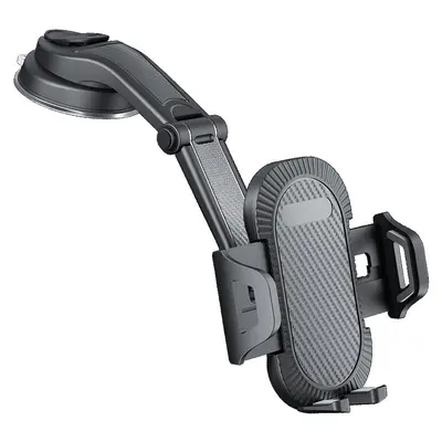 Carbon Fiber Pattern Car Phone Holder, Air Vent Mount - 5