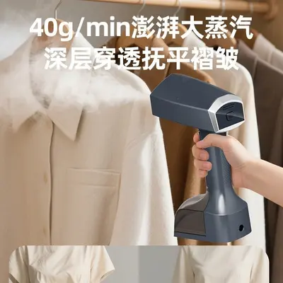 Handheld Garment Steamer for Dry and Wet Use, High-Power Steam Brush