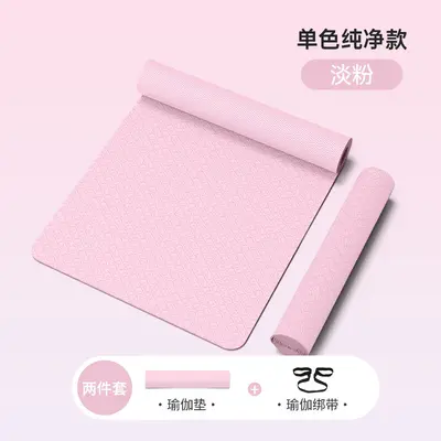 加宽90cm瑜伽垫加厚15mm加长健身垫多功能运动垫子舞蹈垫厂家批发 - 7