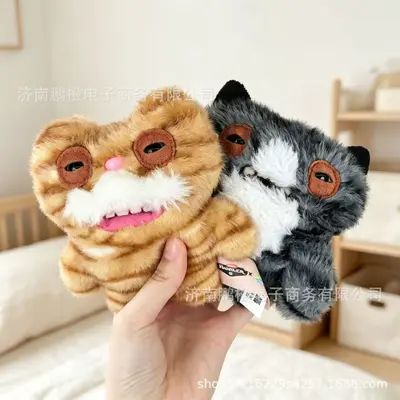 Mengya Monster-Zahn Plüschfigur, Schlüsselanhänger