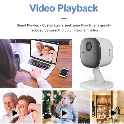 HD WIFI security camera with night vision, indoor use