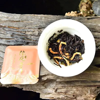 Çenpi ile olgunlaştırılmış Pu'er çayı küçük çay keki, Yunnan