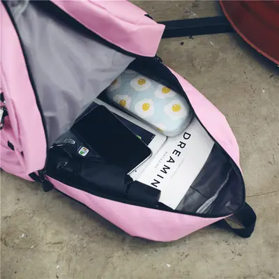 2026 new model men's large capacity dual-use backpack university high school student school bag campus travel fashion double-strap backpack