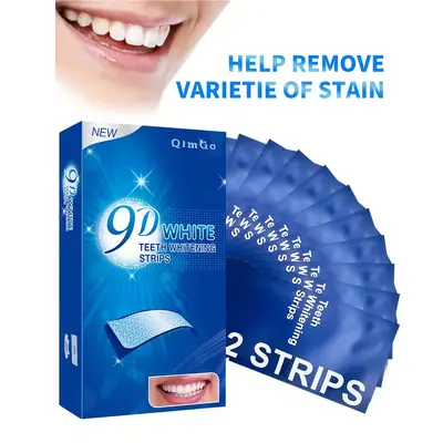 Classic Dry Teeth Whitening Strips, No Residue, Peroxide-Free (PAP) - 5