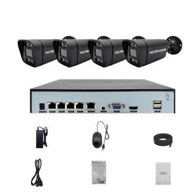 POE Überwachungskamera-Set HD wasserdicht Innen- und Außenbereich - 11