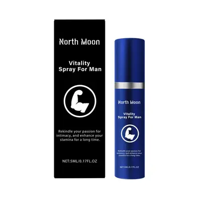 NORTH MOON Men's Body Care Spray, Long-Lasting Moisturizing - 5
