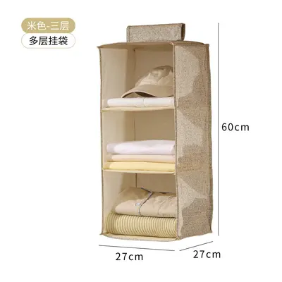 Hanging storage bag, multi-layer, washable, wardrobe organizer - 7