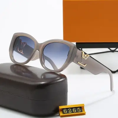 Model 6265 Large Frame Cat-Eye Sunglasses, UV400 Protection - 3