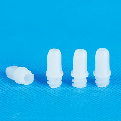 Dispensing Syringe Screw Cap, PP Plastic, Disposable, Straight Mouth - 7