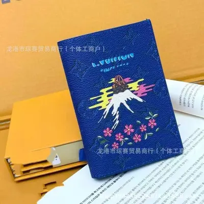 Passport holder, multi-card slots, bifold storage, portable - 10