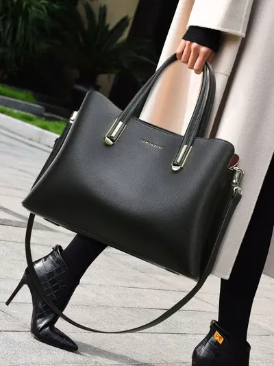 Women's Tote Bag, Large Capacity, Minimalist Design for Commuting - 4