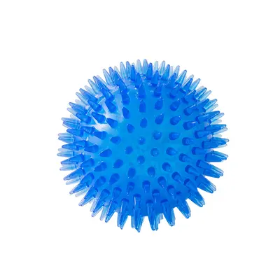 Squeaky Spiked Ball Dog Toy for Large and Small Dogs - 9