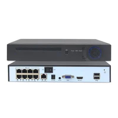 8-Kanal-POE-NVR Festplattenrecorder 4-Kanal Hochauflösung - 5