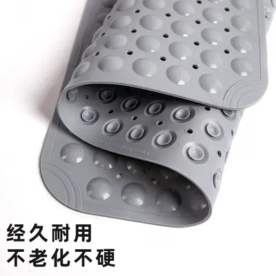 New simple TPE bathtub non-slip mat bathroom shower room suction cup floor mat toilet foot mat