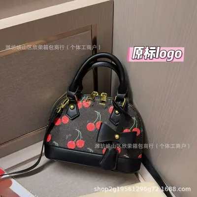 Tricolor Shell Bag with Bow, BB Handbag, Single-Shoulder Crossbody for Women - 9