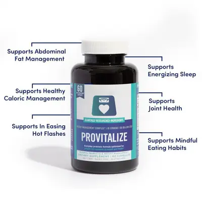 Curcumin Probiotic Capsules for Women, Weight Management Supplement