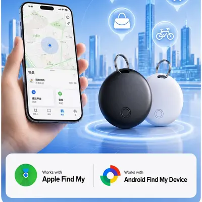 Çift Sistem Airtag Apple ve Google Uyumlu Kayıp Önleyici Konum Cihazı Dünya Çapında Popüler Apple Konum İzleyici