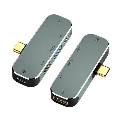 TypeC扩展坞HUB多功能转换器充电听歌USB3.0传输PD100W快充转接头 - 10