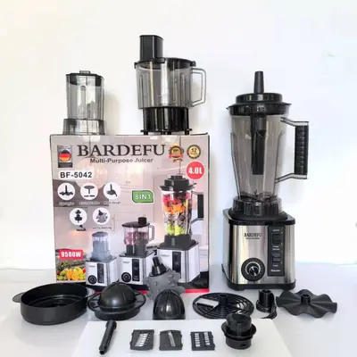 8-in-1 blender, 4L kapasiteli, paslanmaz çelik, ticari - 7