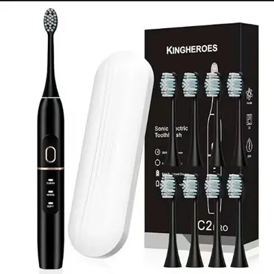 Electric Toothbrush with Travel Case, Smart Charging, Adults - 8