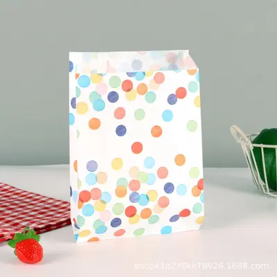 Kraft Paper Food Bag, Laminated, Oil-Resistant, Disposable - 13