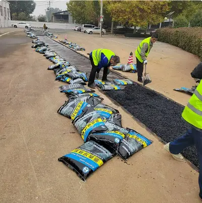 Asfalt Soğuk Yama Malzemesi Çukur Onarımı 25 kg