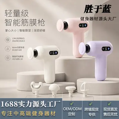 Mini Fascia Gun, Digital Display, High-Frequency Vibration Massager