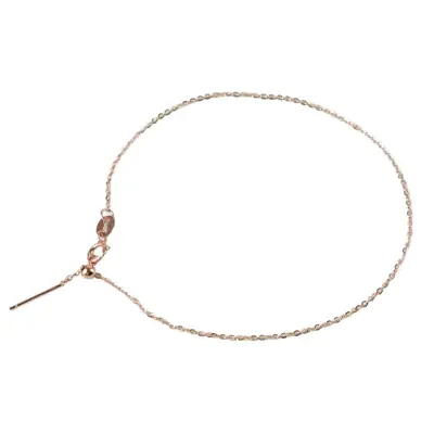 S925 gümüş zincir, DIY bileklik, ayarlanabilir - 6