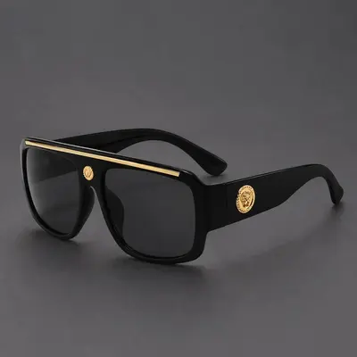DAPARO New Style Large Frame Sunglasses for Men Fashionable Trendy Cross-border Premium Brand Figure Decoration Sunglasses for Women with High-End Feel