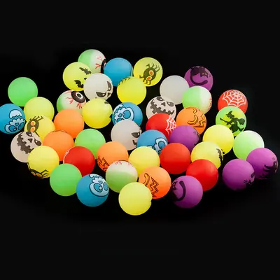 Glowing Halloween Fluffy Bouncing Eyeball Ball, Party Favor